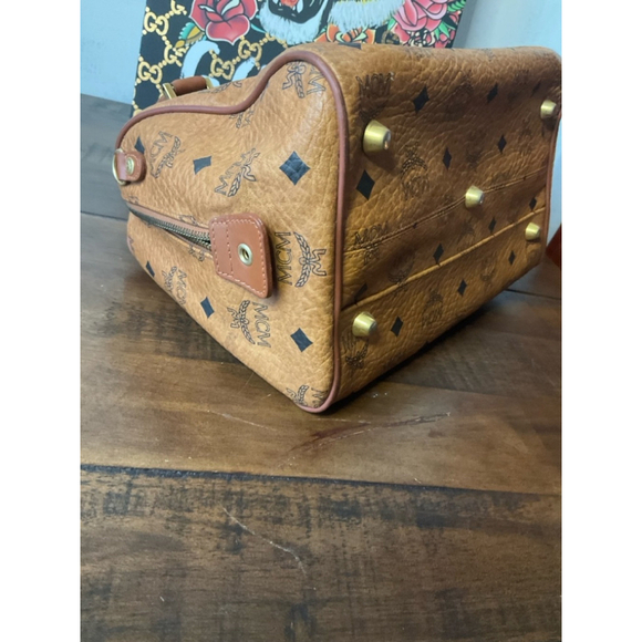 MCM Brown Satchel Bag - Picture 10 of 13